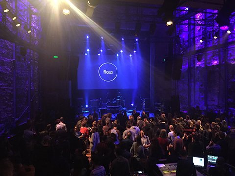 Palco do Filous no Grand Theatre