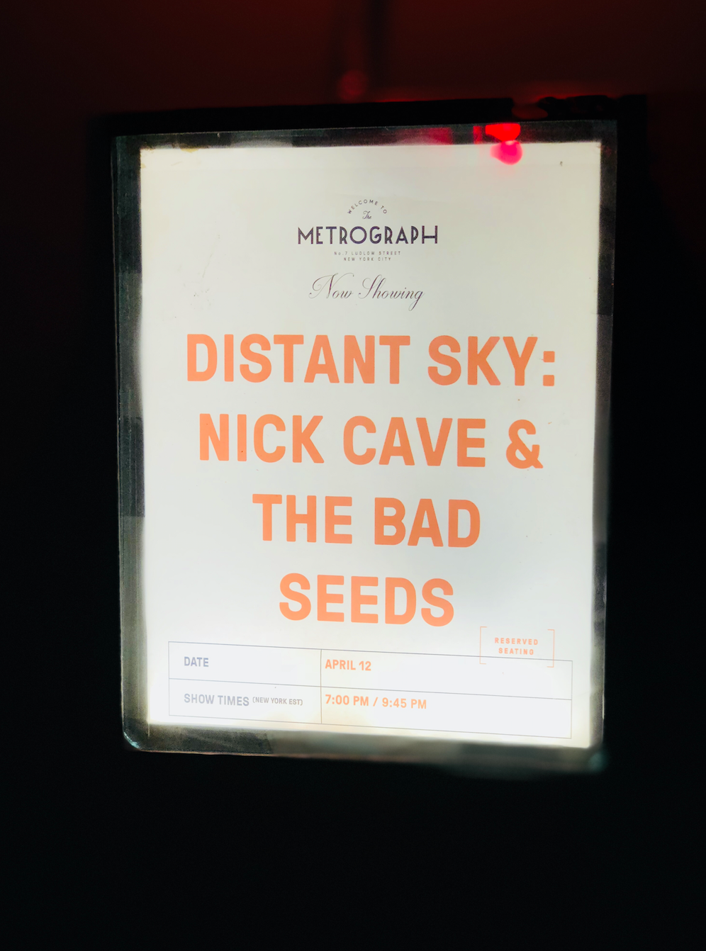 distant sky